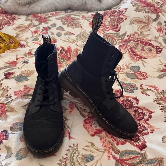Dr. Martens Combs Tech Boots Black Workwear Bouncing Insole Men’s 8 Woman’s 9 main image 7